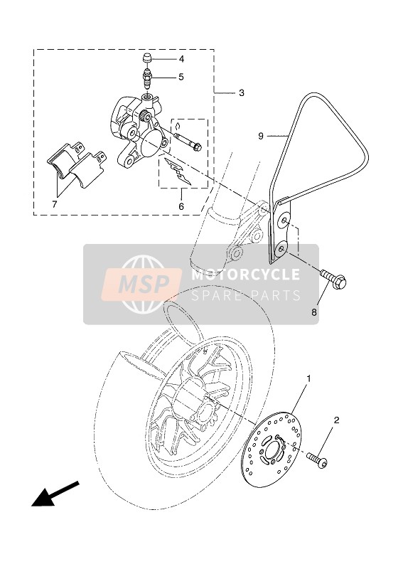 9010508X0000, Schraube, Mit Scheibe, Yamaha, 3